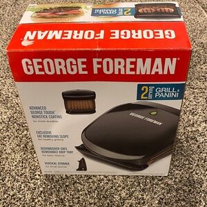 NWT George Foreman Grill